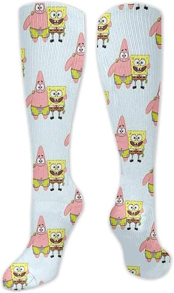 Amazon.com: Spongebob And Patrick Star-Middle Tube Knee ...