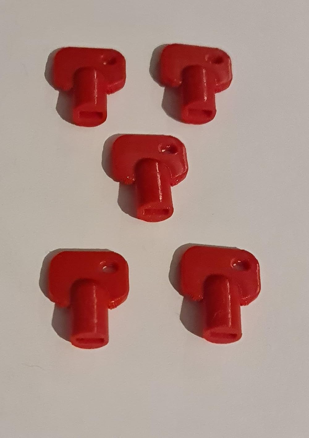 Lockshield Radiator Valve Keys 7x3mm Myson Matchmate Microbore 5-Pack PLA