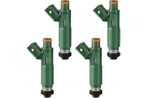 BLPextrm Fuel Injectors Compatible with Toyota 1.8L Corolla 2000 2001 2002 2003 2004, Matrix 2003-2006, Celica Mr2 Spyder 2000-2005 Replace#23209-22040 23250-0D040 232090D040 232500D040 12 Holes 4PCS