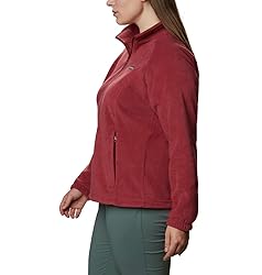 Columbia Women's Benton Springs Full Zip, Marsala