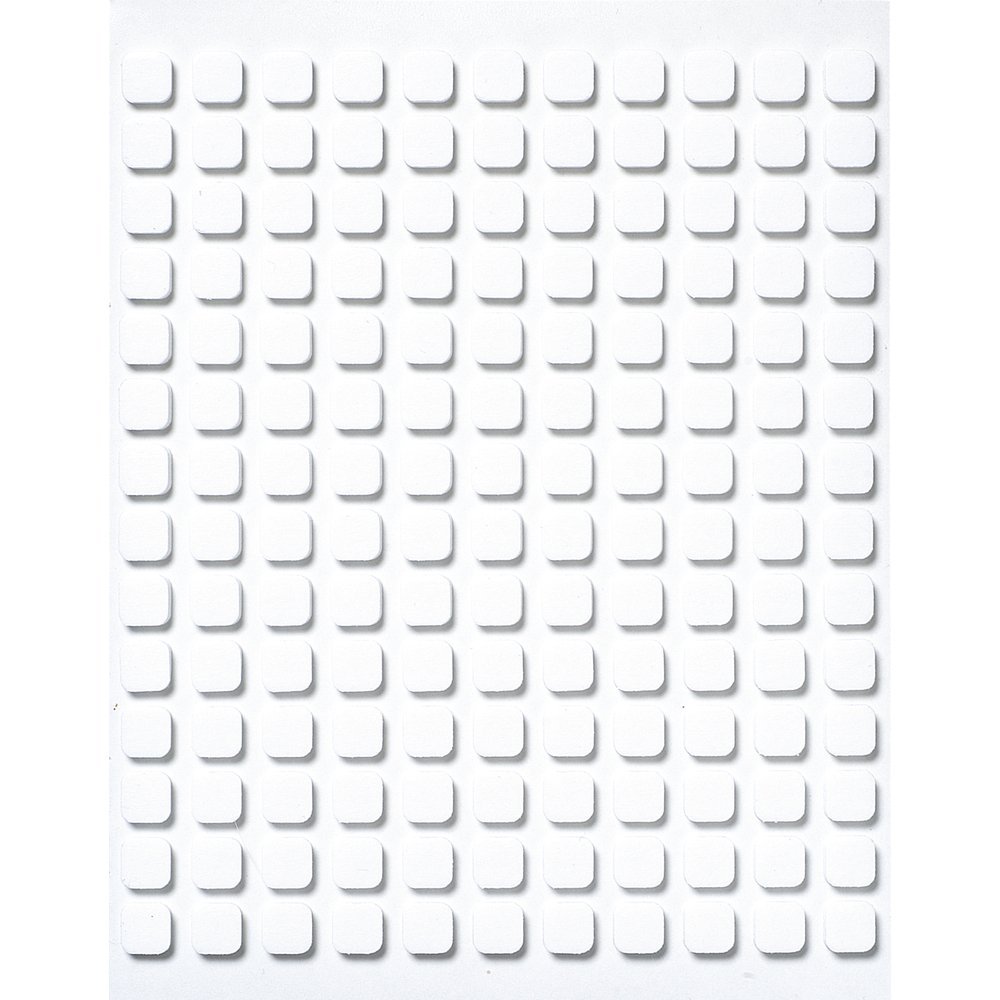 RAYHER HOBBY 3391000 Pack of 154 Self-Adhesive 3-D Foam Pads for Scrapbooking, Card Making and Papercraft, Double-Sided Sticky Pads, 6.5 x 6.5 x 2 mm