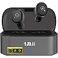 1Mii Wireless Earbuds for TV Watching, TV Headphones Wireless for Seniors with Transmitter Charging Base, Low Latency, Plug a