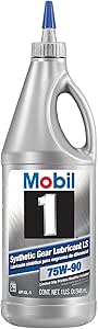 Mobil 1 104361-UNIT 75W-90 Synthetic Gear Lube - 1 Quart