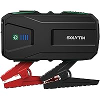 SOLVTIN S6 Jump Starter 1200A Car Starter for up to 7.5L Gas and 6.0L Diesel Engine 12V Battery Jump Starter with Smart Jumpe