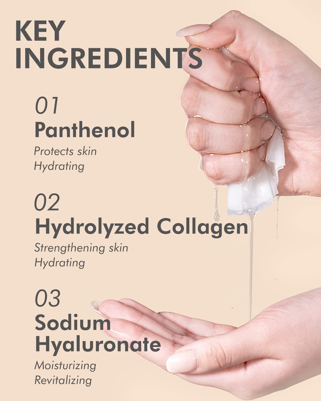 DERMAL 16 Combo Pack A Collagen Essence Korean Face Mask - Hydrating & Soothing Facial Mask with Panthenol - Hypoallergenic Self Care Sheet Mask for All Skin Types - Natural Home Spa Treatment Masks - Image 6