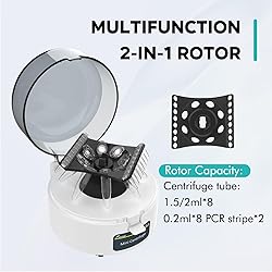 LAB FISH Mini Centrifuge Machine 7000 RPM,3010 xg