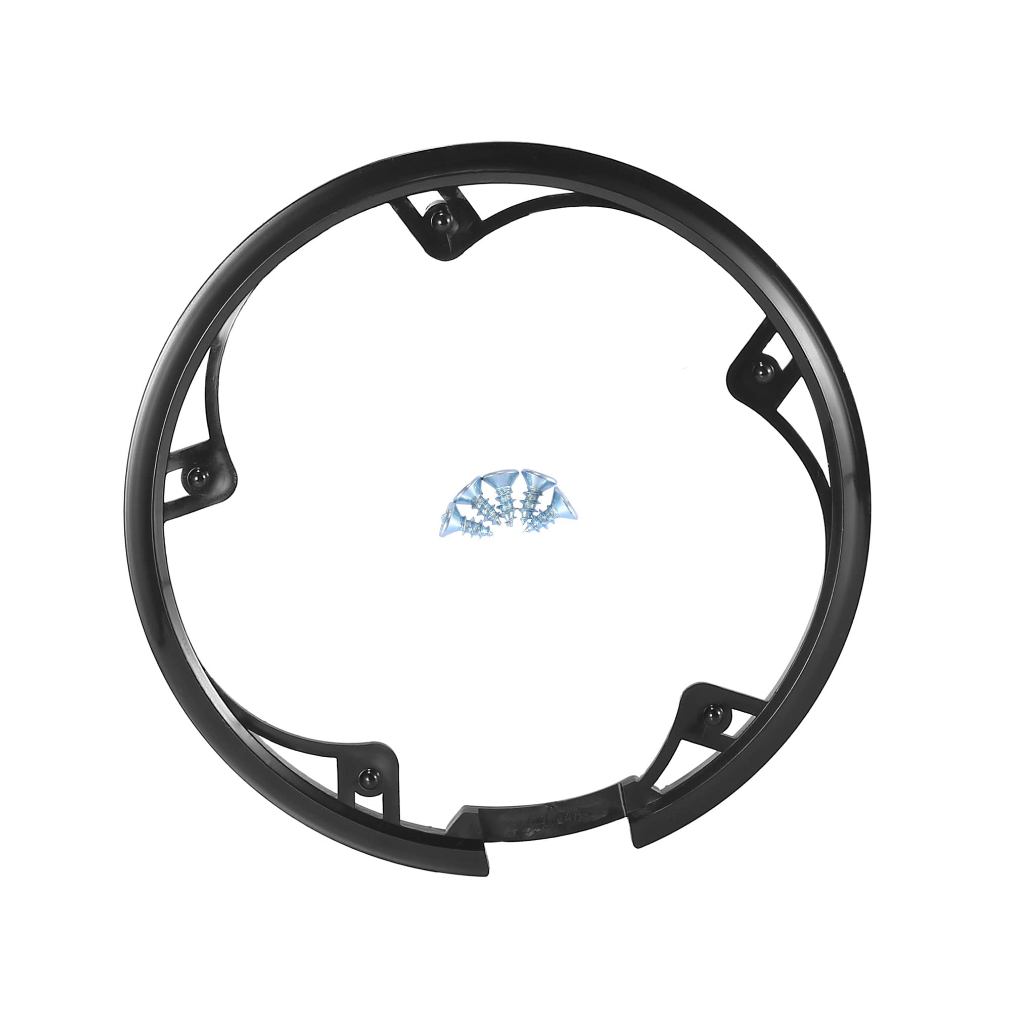 A ABSOPRO Bike Crankset Chain Wheel Cover 48 Teeth 10cm 5 Holes Chain Cover