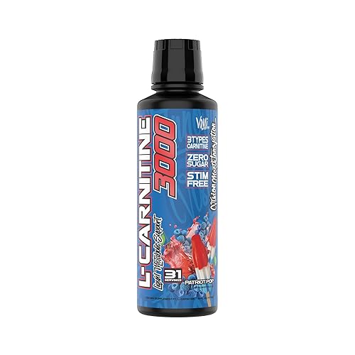 L-Carnitine 3000 Liquid | 3000 mg Carnitine Supplement | Zero Calorie Zero  Sugar Keto Friendly for Men and Women – Great Tasting| 31 Servings (Patriot  Pop, 16 fl. oz.) in Kenya