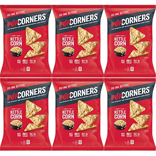 Popcorners Sweet & Salty Kettle Corn, Carnival Kettle Crispy and