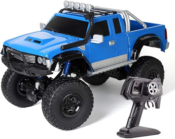 Amazon Ruuc Rcモデルカー ラジオリモートコントロール車2 4ghzのロックロッククローラービッグフット トラックrgtクライミング1 24スケール4wdリモートコントロールオフロード車無線システムカーズクリスマスボーイズガールズギフト ラジコン ドローン 通販