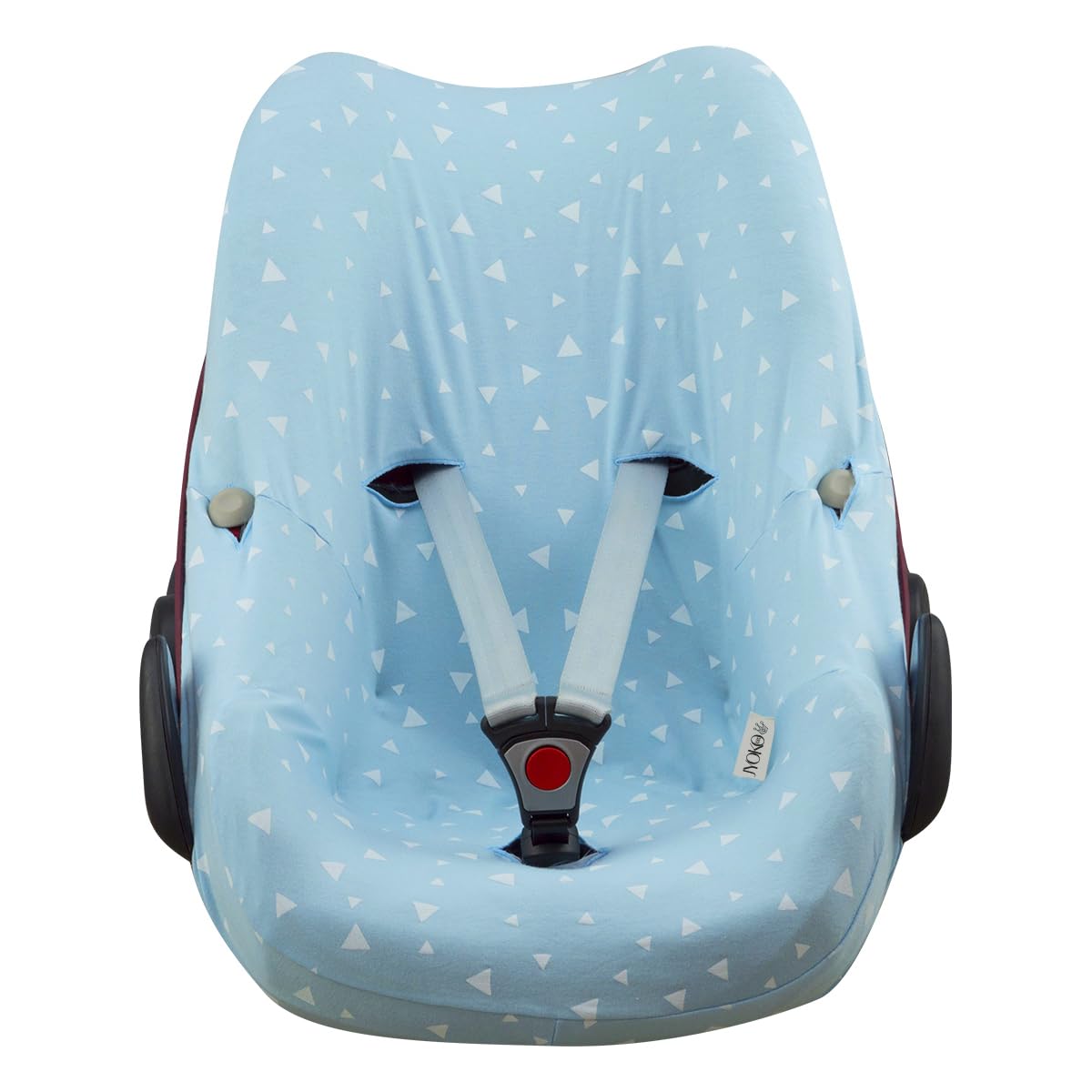 JYOKO KIDS Baby car seat cover liner made cotton compatible with Maxi Cosi Bebé Confort Pebble (Blue Sparkles)