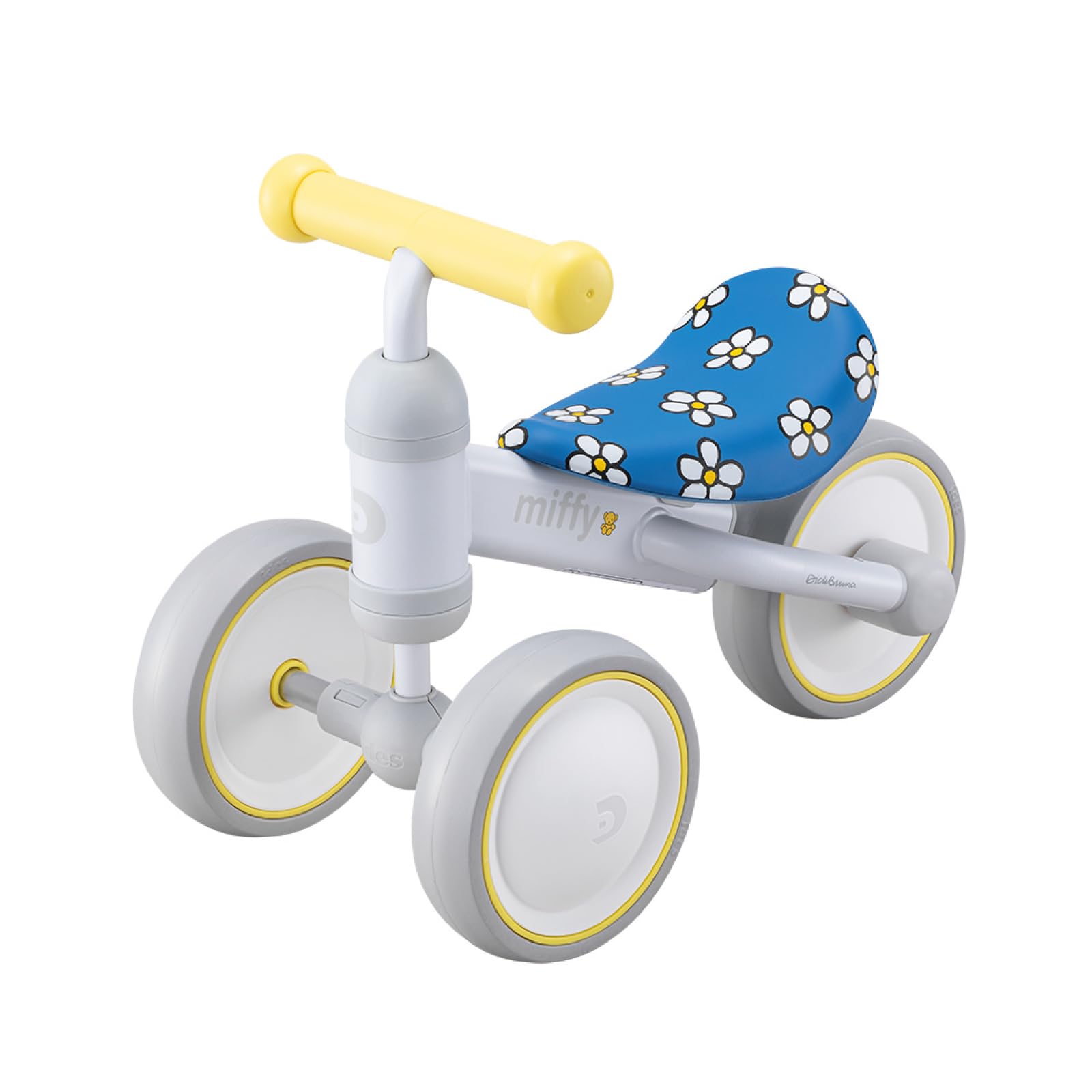 【公式】アイデス D-Bike mini ワイド 三輪車 ペダルなし 屋内 幼児 赤ちゃん 男の子 女の子 ギフト プレゼント (ミッフィー)商品画像