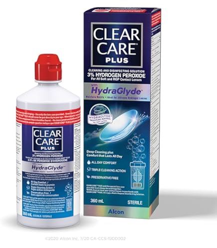 Alcon CLEAR CARE Contact Lens Solution with Hydrogen Peroxide
