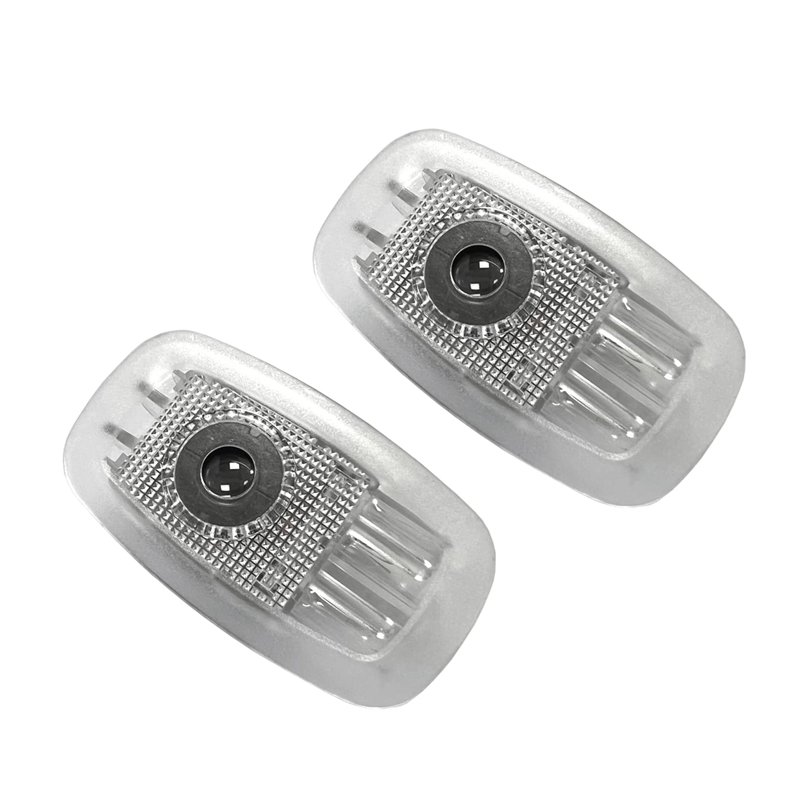 Photo 1 of 2 Pcs Non-Fading MB Door Light Logo, Projector Welcome Lamp Door Light Puddle lights Kit Compatible with Accessories CLA-Clsaa 2020-2021 CLS Clsaa 2019-2021 E S Coupe (New CLA/CLS/E-Coupe/S-Coupe)