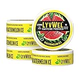 LyvWel 225mg Caffeine Energy Pouches – Watermelon