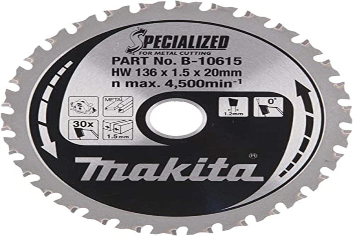 Makita B-33526 Specialized Blade for Cordless Saws 136x20x30T