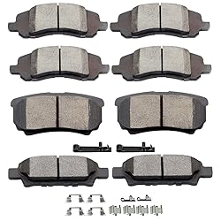 SCITOO D1285 D1037 Front Rear Ceramic Brake Pads