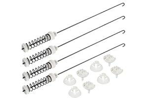 Updated WTW4800XQ4 WTW4800XQ1 RTW4640YQ1 ATW4675YQ1 W10780048 W10257088 Washer Suspension Rod Kit by Blutoget-W10257087 Fit for Whirlpool WTW4800XQ2 May-tag Ken-more Admiral Amana Roper washer 4Pack