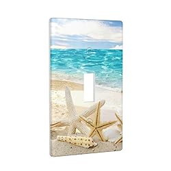 Beach Light Switch Cover Decorative Single Toggle