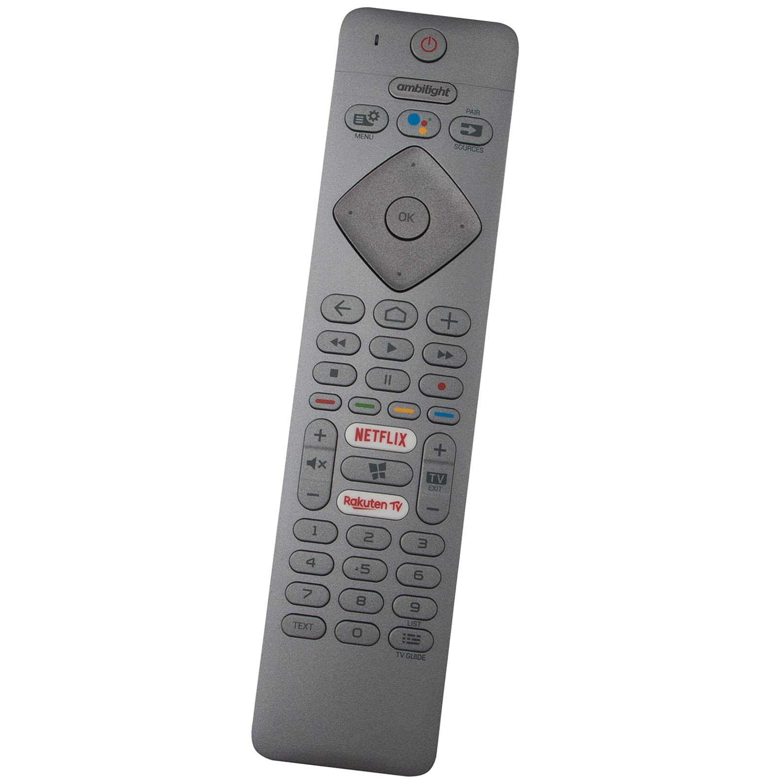 ALLIMITY 996599004593 Remote Control Replace fit for Philips 4K UHD LED Android TV 43PUS7304 43PUS7354 50PUS7304 50PUS7354 50PUS7504 55PUS7304 55PUS7354 55PUS7504 58PUS7304 65PUS7304 65PUS7354