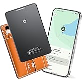 Wallet Tracker Card Work with Google Find Hub, Android Only | No Monthly Fee | Waterproof | Wireless Charging | Anti-Lost, Thin Smart Card Finder for Wallet, Luggage, Backpack