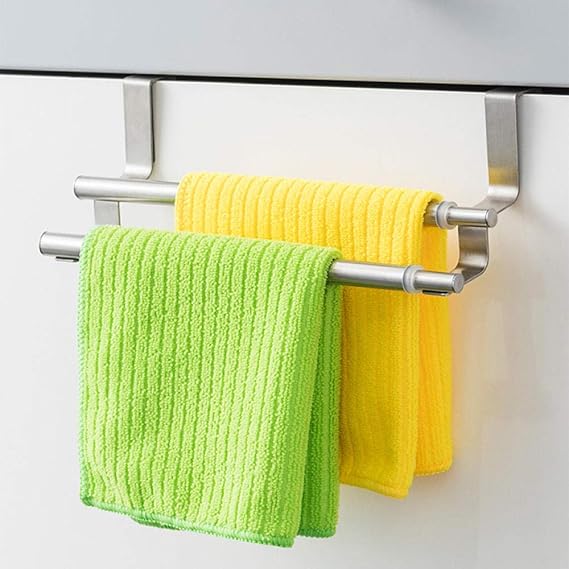 ZNZ Accesorios de baño Estante Toallero de acero inoxidable Perforación