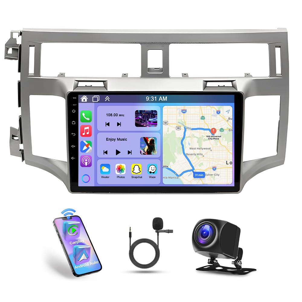 Photo 1 of Car Stereo for Toyota Avalon 2005-2010 with Wireless CarPlay and Android Auto, 9 Inch HD Touchscreen 2G+32G Android 13 Double Din Car Radio Receiver Head Unit GPS Bluetooth WiFi FM AHD Backup Camera