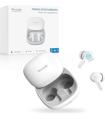 Amazon.com : Wooask Translator Earbuds M6 Online Translation 71