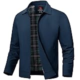 TBMPOY Men's Lightweight Jackets Casual Windbreaker