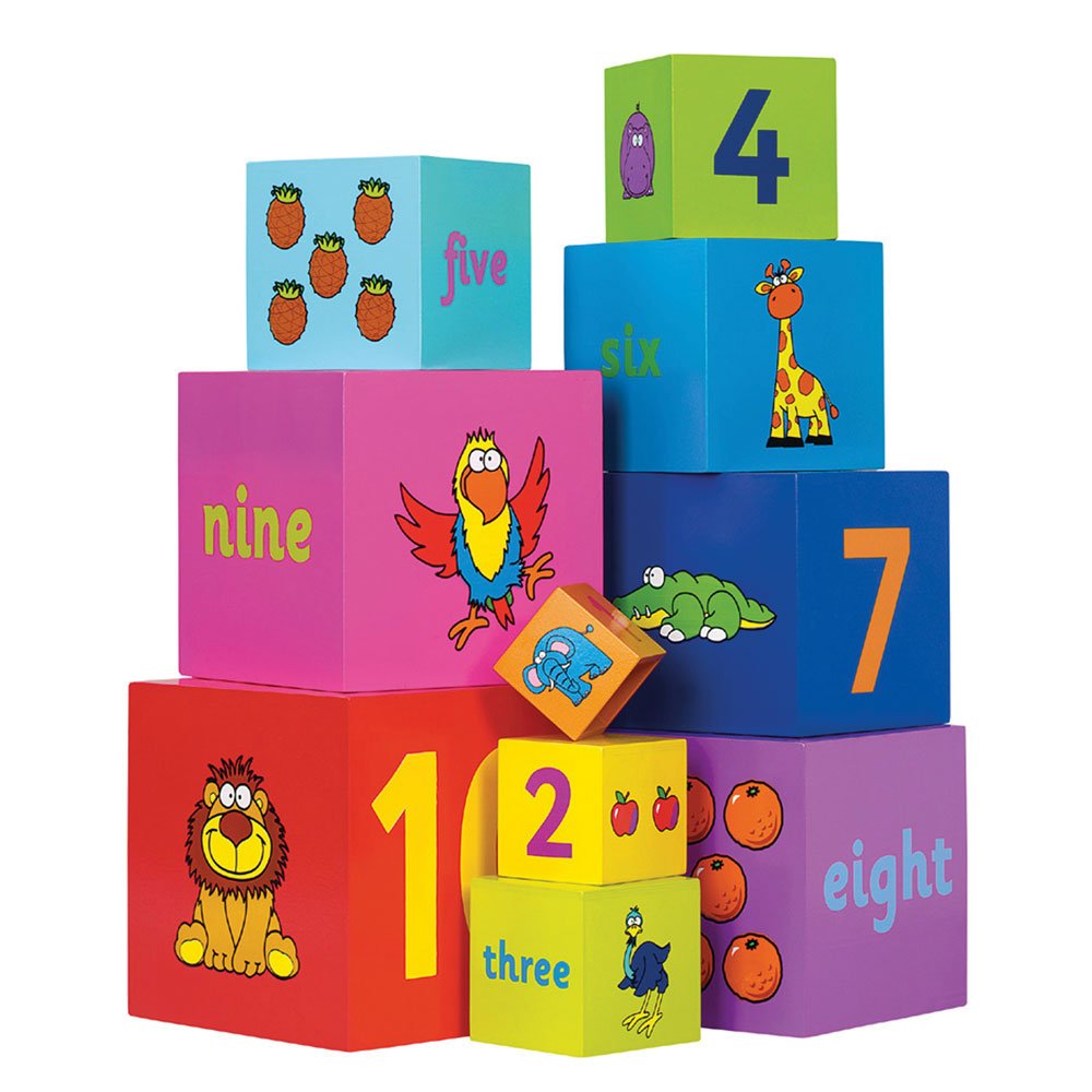 wooden stacking cubes