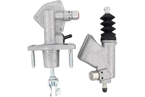 XtremeAmazing 2Pcs Clutch Master Cylinder Nissin And Slave Cylinder for Honda Acura, 46920-S7A-A01，46930-S7C-E01