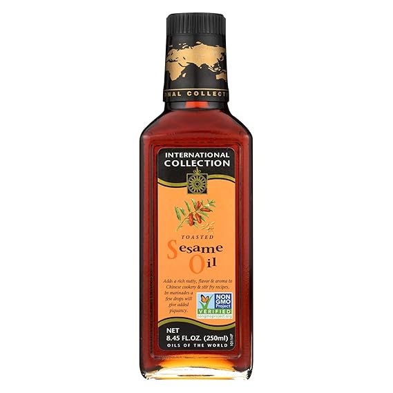 Toasted Sesame Oil 8.45 Ounces (Case of 6) Home & Kitchen