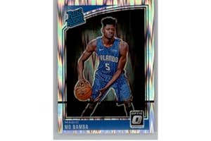 BASKETBALL CARDS 2018-19 Donruss Optic Shock Basketball #160 Mo Bamba Orlando Magic Rated Rookie Official NBA Trading Card Produced By Panini