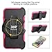 FOGEEK iPhone 8 case,iPhone 7 Case, iPhone 6s Case, [No Screen Protector] Belt-Clip Protective Heavy Duty Kickstand Cover [Shockproof] Cover Compatible for iPhone 8/7/6/6s (NOT Plus) (Rose and Green)