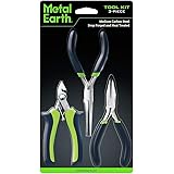 Metal Earth 3-Piece Tool Set - Clipper - Flat Nose Pliers - Needle Nose Pliers