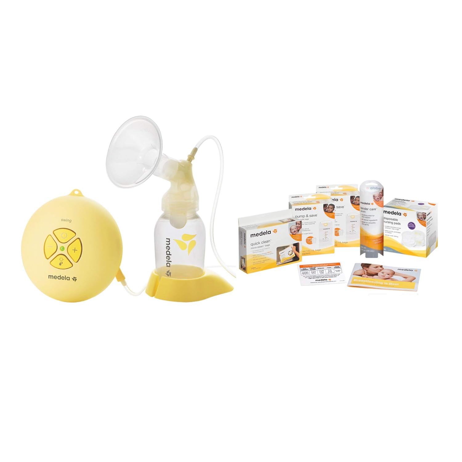 Amazon.com: Medela Swing Set con accesorios gratis: Baby