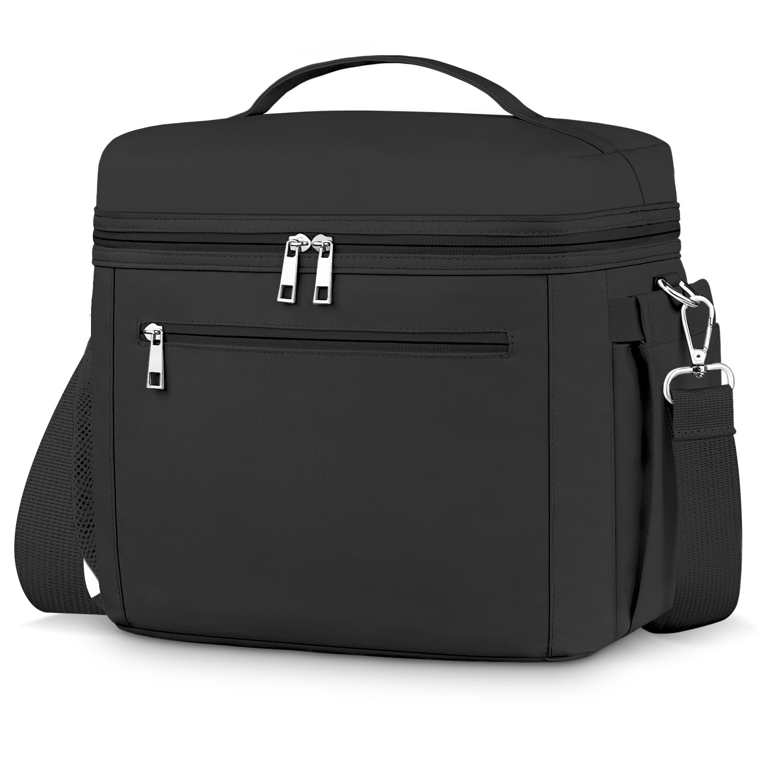 Photo 1 of *DIRTY* DALINDA Insulated Lunch Bag for Women,12L Cooler Bag Lightweight Nylon Waterproof Lunch Box LunchBags for Work (Black)