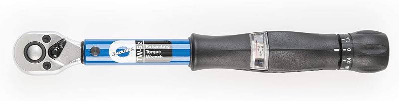 Park Tool TW-5.2 Torque Wrench 3/8-Inch Drive 3-15 Nm Dial Adjust Blue