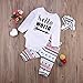 2Pcs/3Pcs Newborn Baby Girls Infant Outfit Set Romper T-shirt+Pants Clothes