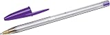 BIC Cristal Fun Pens Pack 8 Multicolor 1.6 mm Tip Hexagonal Design view 5