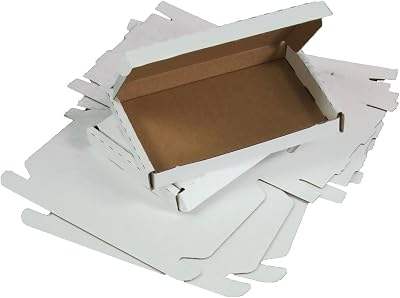 Triplast C6 160 x 110 x 20 mm White PIP Cardboard Large Letter Box Pack 500