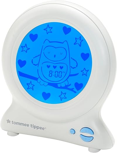 Tommee Tippee Groclock Sleep Trainer Clock with Nightlight LED Display