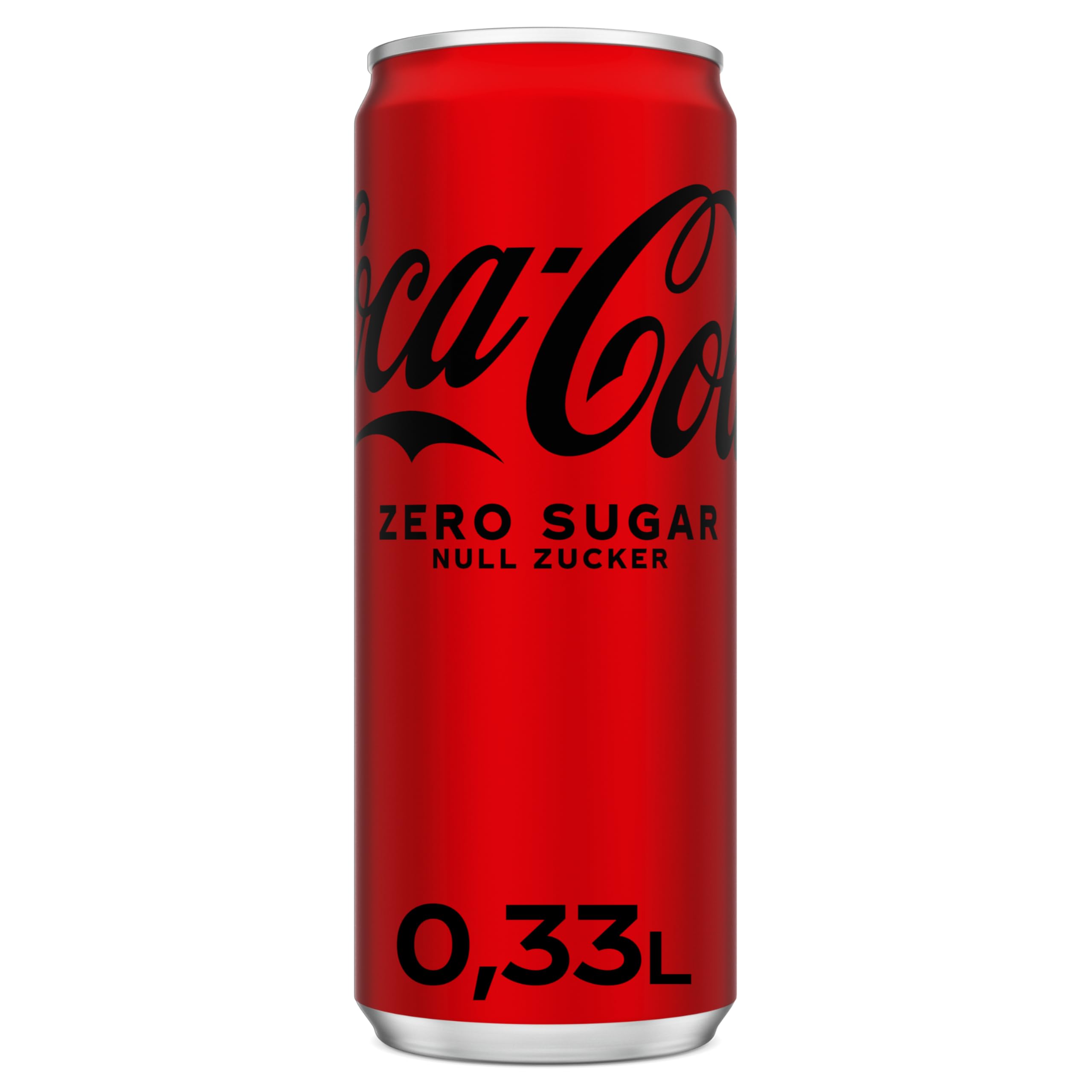 Coca-Cola Zero Sugar - koffeinhaltiges Erfrischungsgetränk mit originalem Coca-Cola-Geschmack - null Zucker und ohne Kalorien - in stylischen Dosen (24 x 330 ml) 2