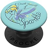 Disney Peter Pan Tinkerbell I Don't Sweat I Sparkle PopSockets Adhesive PopGrip