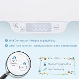 Maxmass Baby Pet Scale, Digital Scale with Hold & Tare Function, 30kg view 4