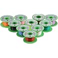 BNTECHGO 24 Gauge Silicone Wire Kit 10 Color Each 30 ft Flexible 24 AWG Stranded Tinned Copper Wire