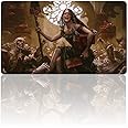 GISA, Glorious RESURRECTOR - Board Game TCG Playmat Table Mats Size 23.6X13.8 inch Games Mousepad Compatible for TCG MTG Playmat Bag