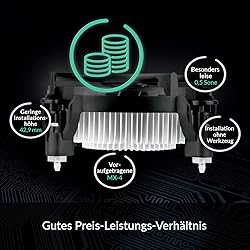 ARCTIC Alpine 17 LP - Low-Profile CPU Cooler for
