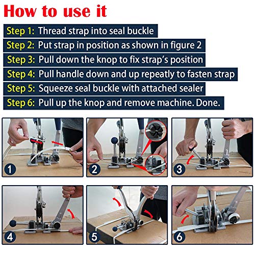 4 4YANG+Combination+Strapping+Tensioner+Polyproplyn