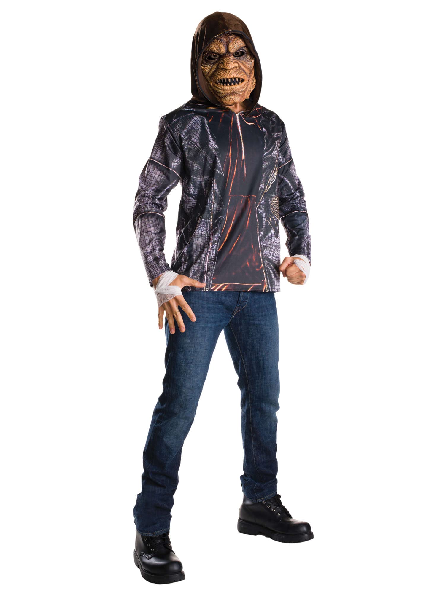 Rubie's 810999XL Suicide Squad Adult Killer Croc costume kit (X-Large)